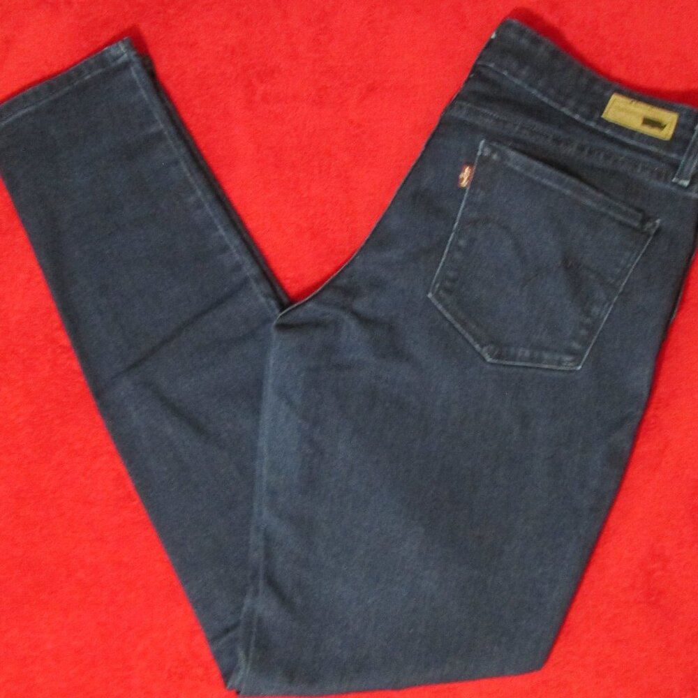 Levi's Demi Curve 10 x 30 Dark Wash Blue Mid Rise Skinny